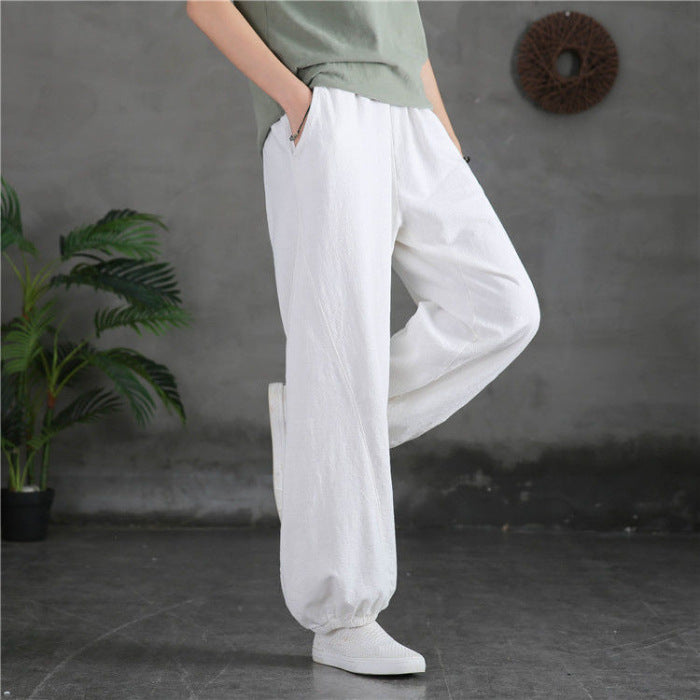 Women's New Art Retro Loose Relaxed Pants