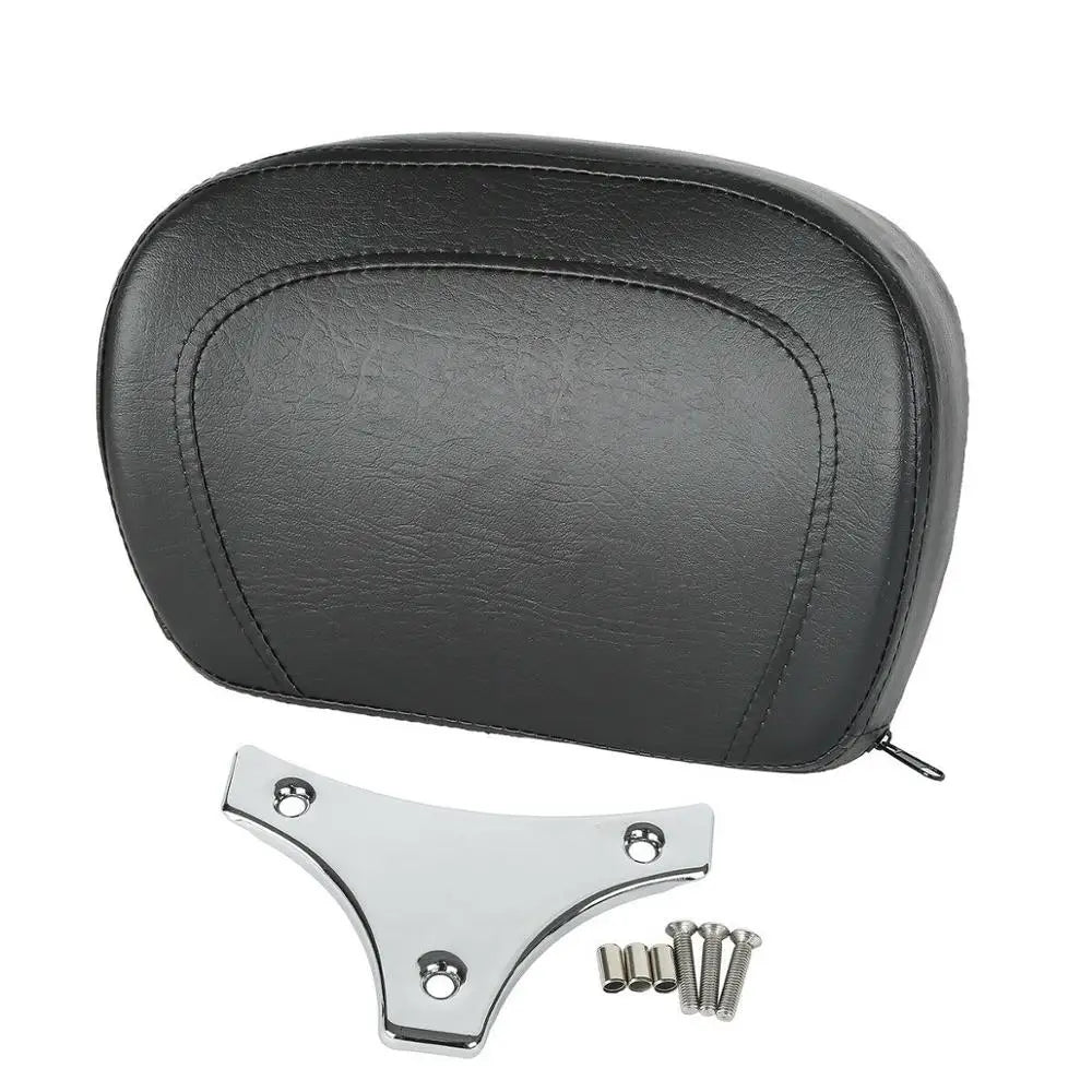 Motorcycle Sissy Bar Backrest Pad Bracket For Harley Touring Road King Street Glide Electra Glide 1997-2021