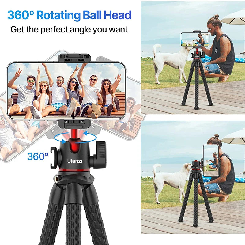 VIJIM Ulanzi MT-33 Flexible Octopus Tripod for Phone Camera