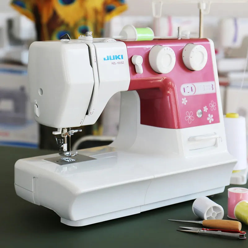 220V Heavy Duty Sewing Machine, 8 Built-in Stitches, Metal Frame, Twin Needle, Multifunctional Household Sewing Tools