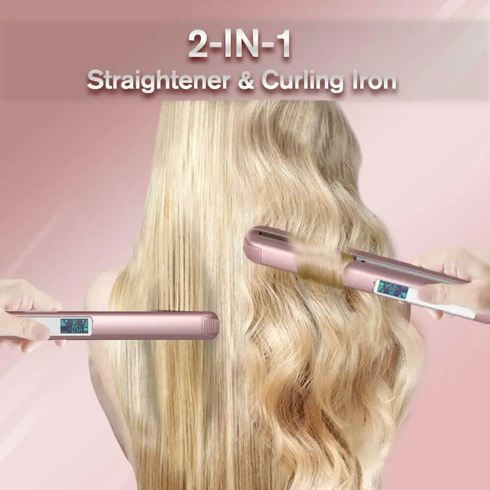 KIPOZI Hair Straightener Professional  Tool LCD Display