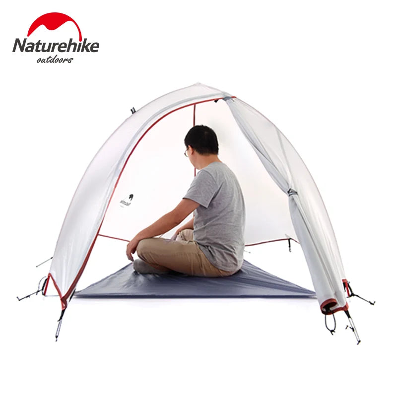 Naturehike Cloud Up 1 Ultralight 1 Person Tent Portable Waterproof 20D 210T Outdoor Hiking Travel Beach Fishing Camping Tent