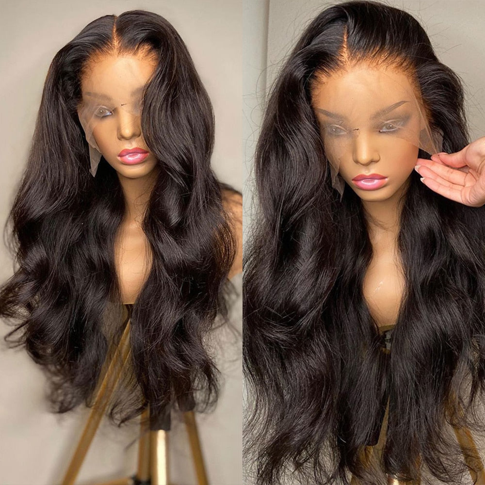 Body Wave Lace Wigs For Women Human Hair 4x4 5x5 Lace Closure Wig 30 32 34 Inch 13x4 13x6 Lace Frontal Wig Deep Wave Frontal - DJVWellnessandPets