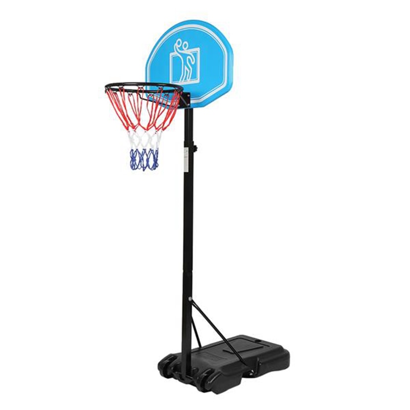 Adjustable Adults Kids Indoor Mobile Basketball Stand Hoop Outdoor Sports Shooting Rack Basket Rim Backboard Gear Entertainment