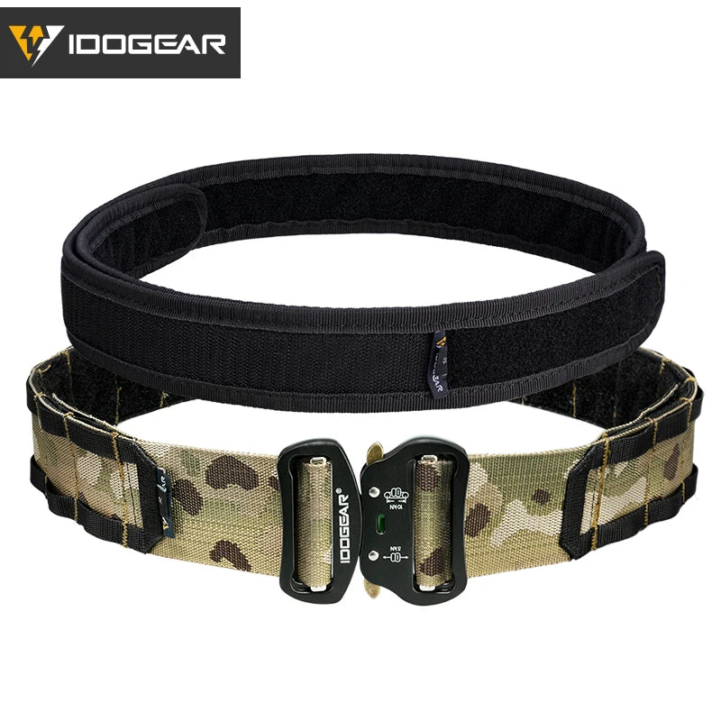 IDOGEAR Tactical 2-inch Combat Belt Quick  Release