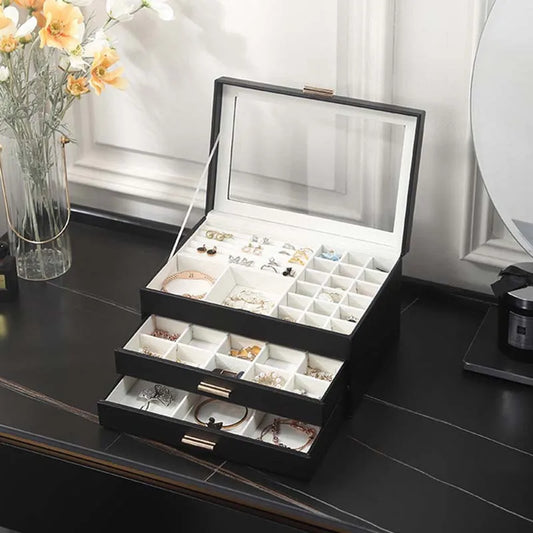 Three Layers Jewelry Organizer