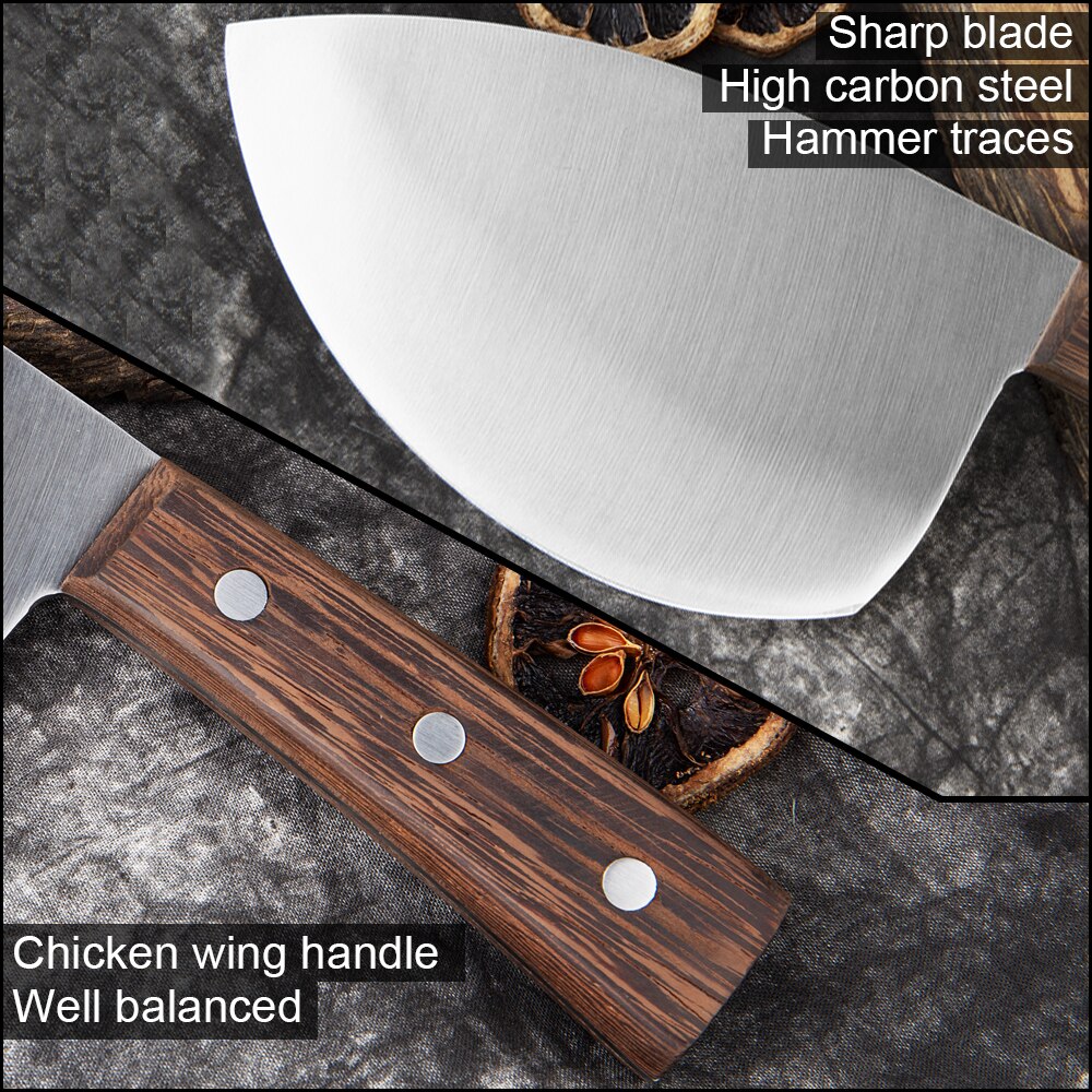 XITUO Sharp kitchen knives Stainless Outdoor Camping Pork Knife Butcher knife Chef Knife Cleaver Cooking Tools Fish knife