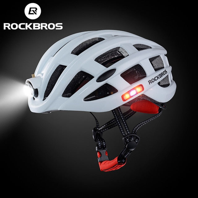 ROCKBROS Light Cycling Helmet Bike Ultralight Helmet Electric Bicycle Helmet Mountain Road Bicycle MTB Helmet Bike Helmet Light