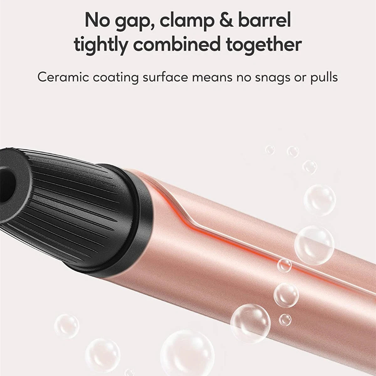 KIPOZI Professional Hair Curling Iron 25mm & 30mm