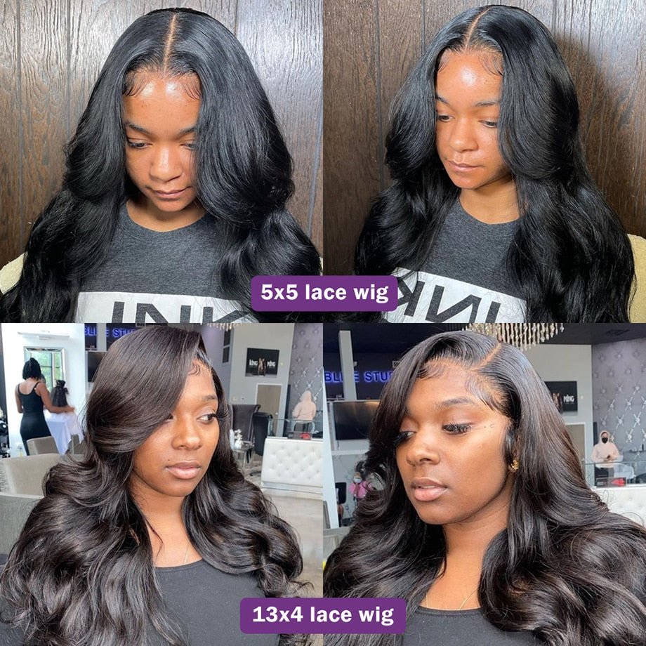 Body Wave Lace Front Wig 4x4 5x5 Lace Closure Wig 13x4 Lace Frontal Wig Hd Lace Frontal Brazilian Wigs For Women Human Hair - DJVWellnessandPets