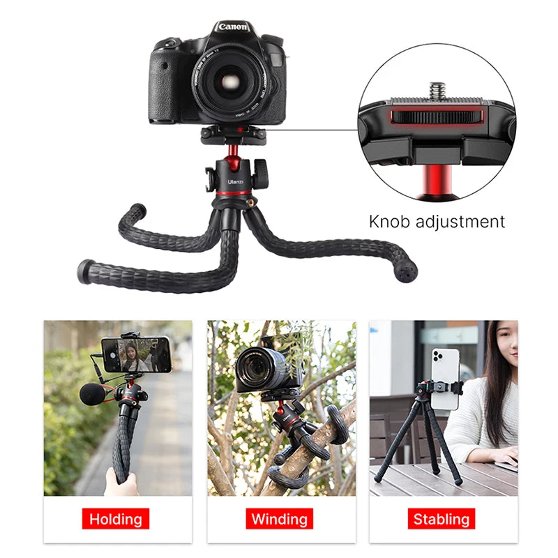 VIJIM Ulanzi MT-33 Flexible Octopus Tripod for Phone Camera