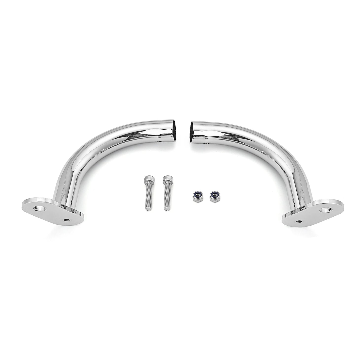 Motorcycle Chrome Gloss Black Saddlebag Guard Eliminator Bracket For Harley Davidson Electra Glide FLHT  1997-2008