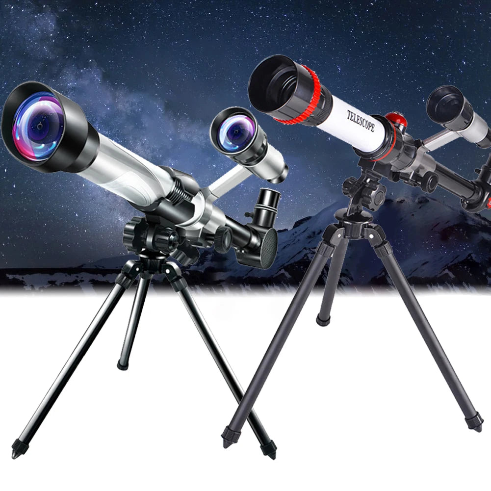 HD Professional Astronomical Telescope Dual-Use Science Experiment Monocular Stargazing Binoculars Teaching Aids for Students