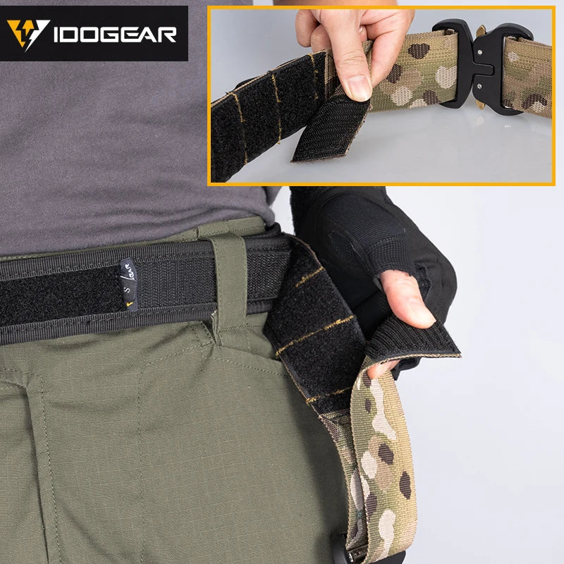 IDOGEAR Tactical 2-inch Combat Belt Quick  Release