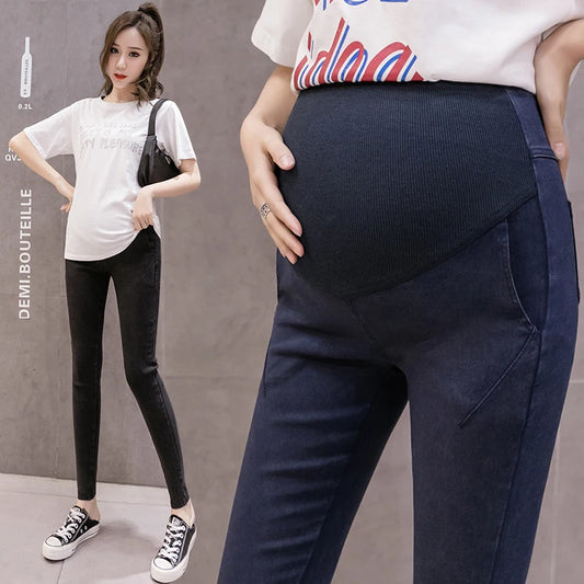 Stretch Denim Maternity Skinny Jeans