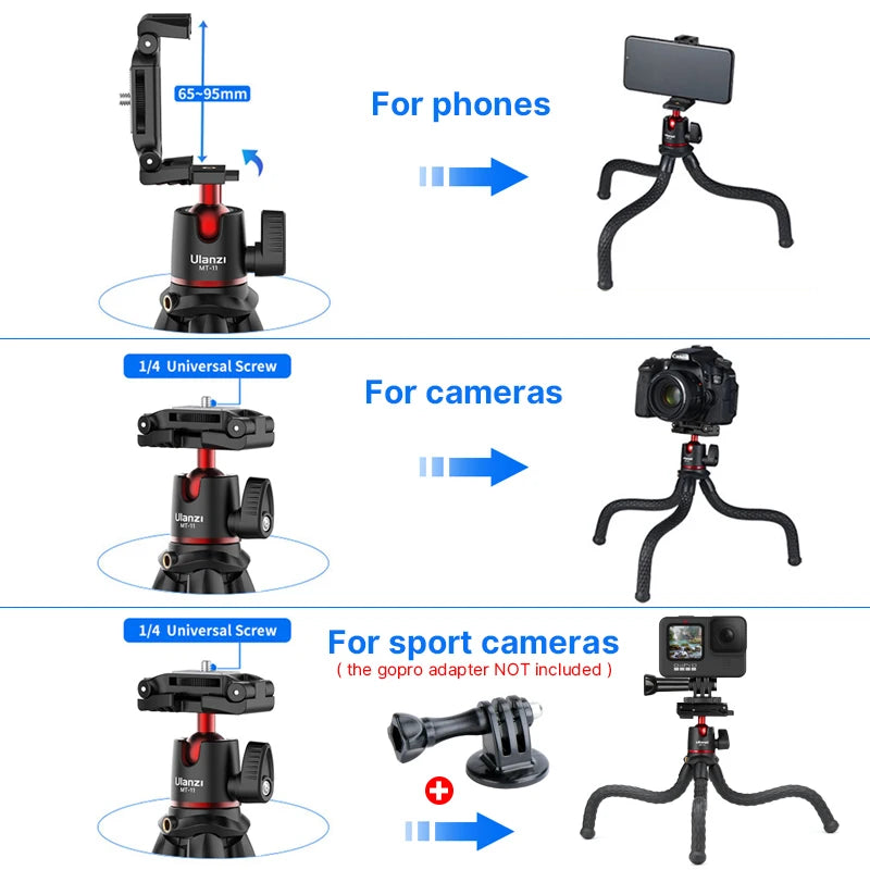 Ulanzi MT-11 Flexible Octopus Tripod