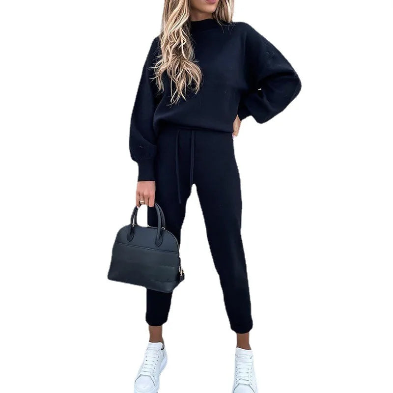 Hoodies Suit Winter Spring Solid Casual Tracksuit