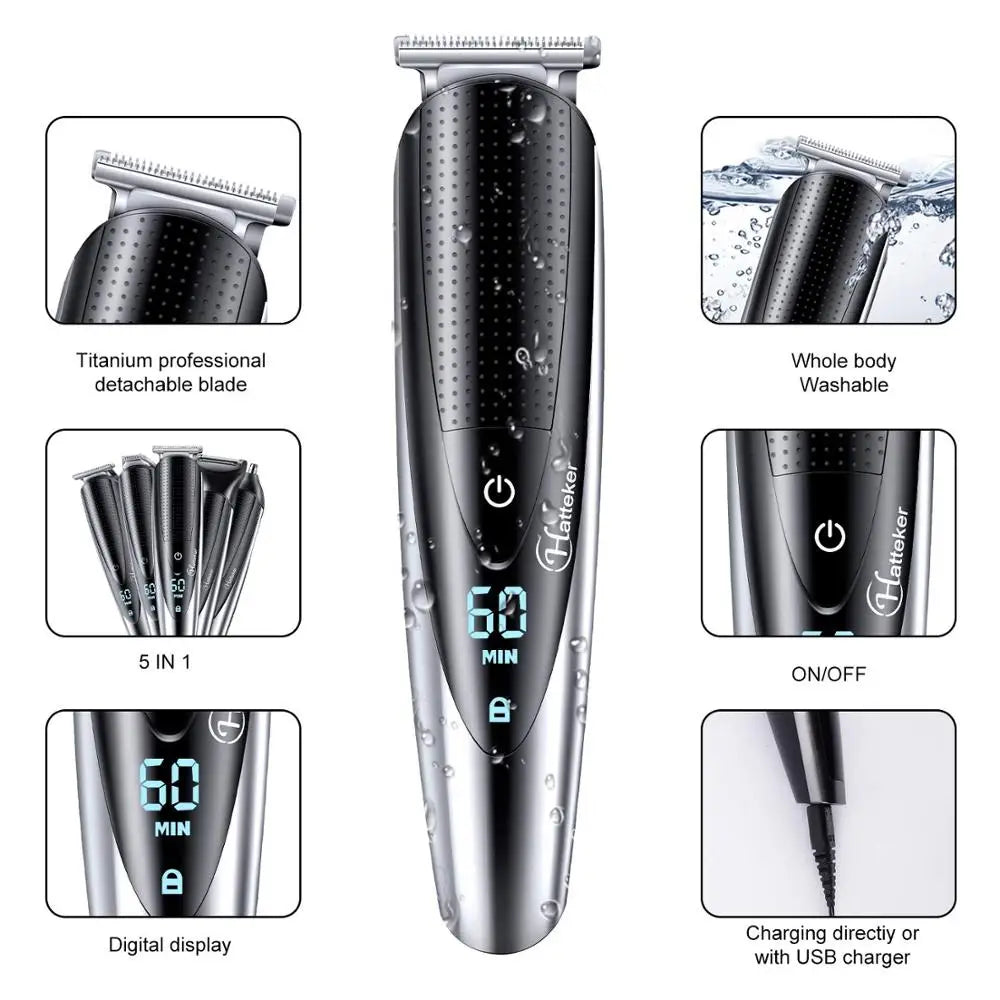 All In One Hair Trimmer Beard Grooming Kit