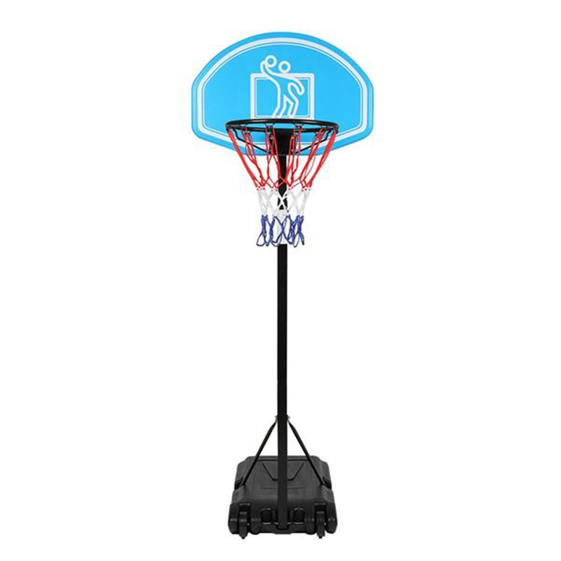 Adjustable Adults Kids Indoor Mobile Basketball Stand Hoop Outdoor Sports Shooting Rack Basket Rim Backboard Gear Entertainment