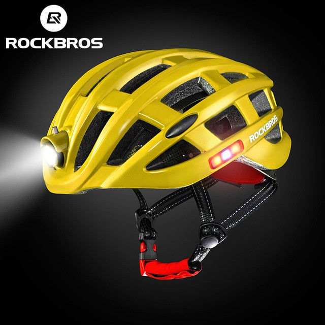 ROCKBROS Light Cycling Helmet Bike Ultralight Helmet Electric Bicycle Helmet Mountain Road Bicycle MTB Helmet Bike Helmet Light