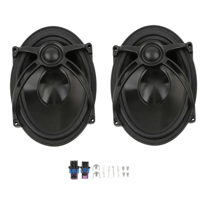 Motorcycle 5"x7" Saddlebag Lid Speakers For Harley Touring Electra Glide Street Glide Road King Road Glide 1994-2023