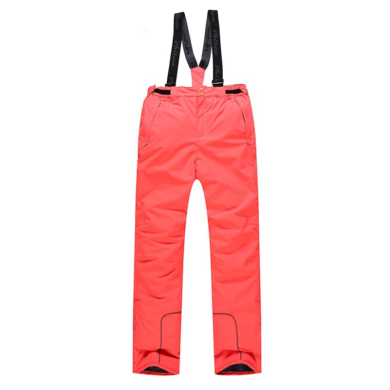 Detector -35 degree snow pants plus size elastic waist lady trousers winter skating pants skiing outdoor ski pants for women