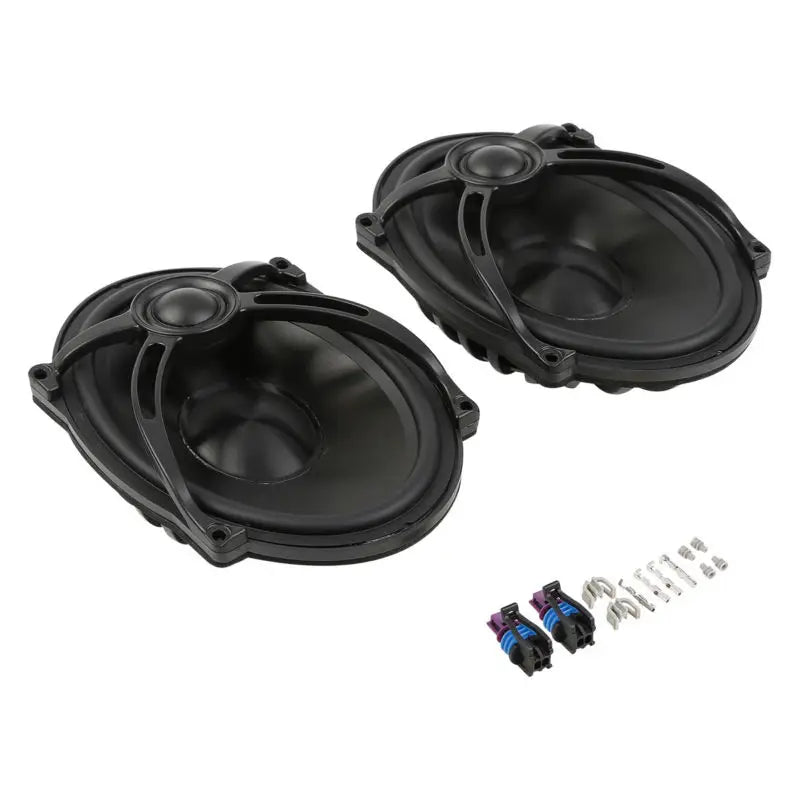 Motorcycle 5"x7" Saddlebag Lid Speakers For Harley Touring Electra Glide Street Glide Road King Road Glide 1994-2023