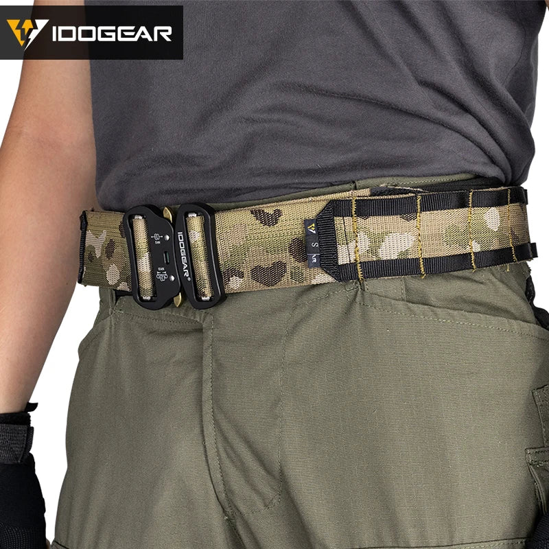 IDOGEAR Tactical 2-inch Combat Belt Quick  Release