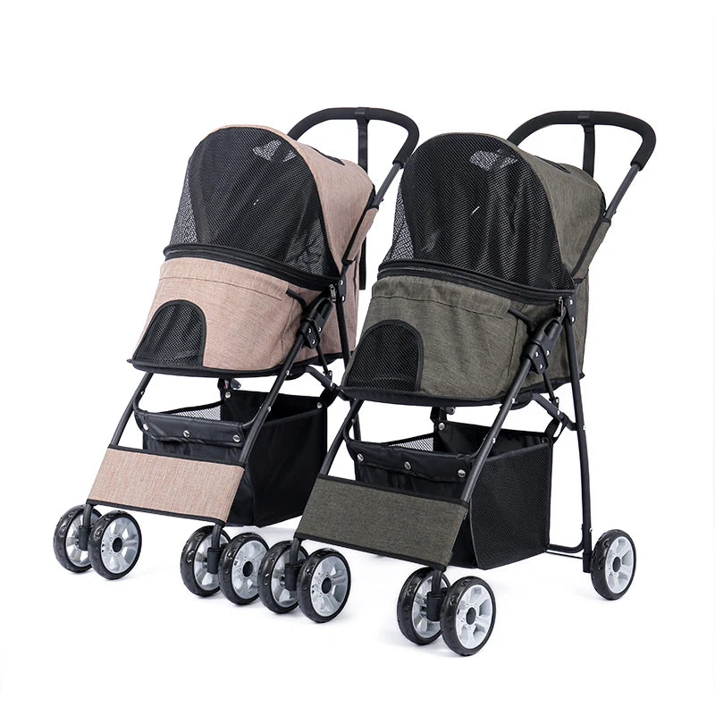 Stable Pet Carrier Stroller for Foldable Jogger Stroller