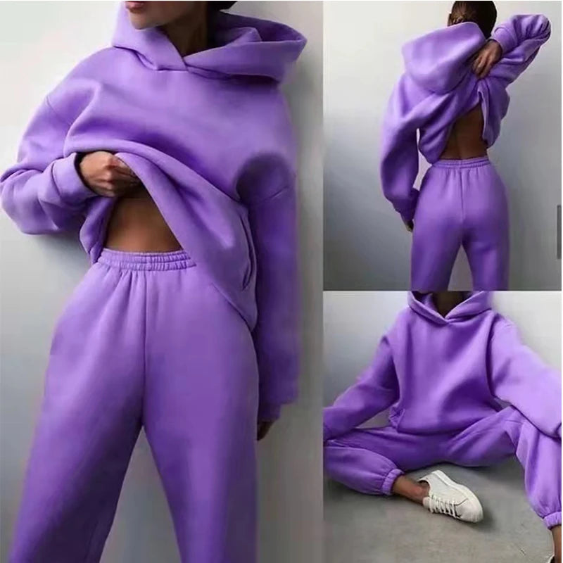 Women's Tracksuits Sports Pants Suit