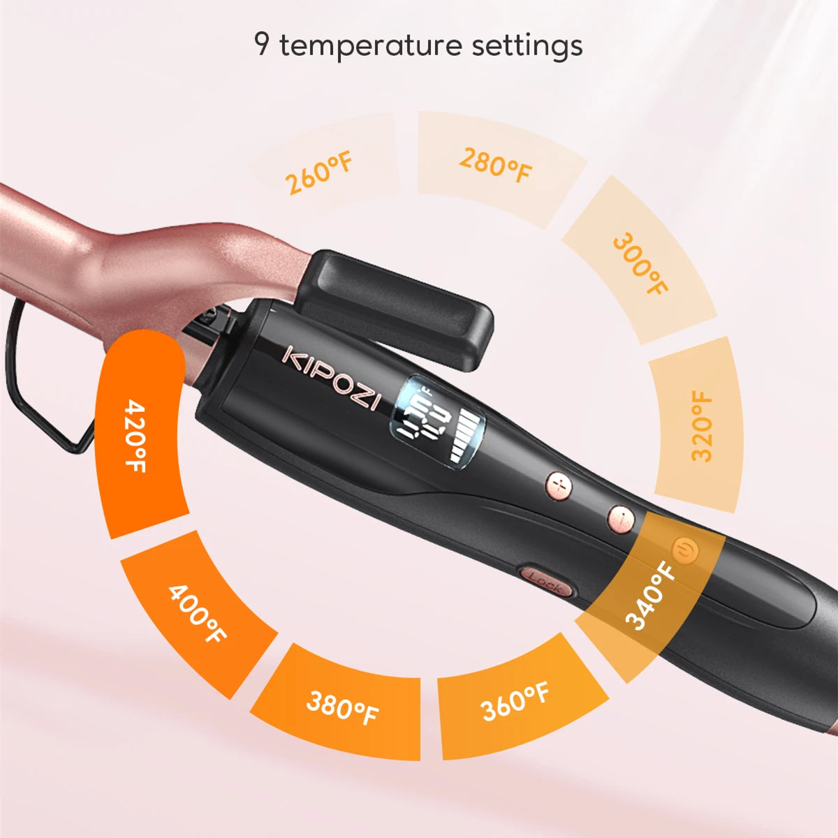 Professional multifunctional Curling Iron Instant Heating