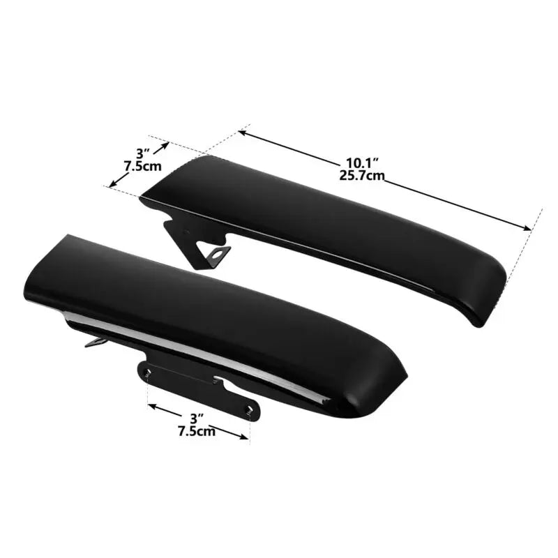 Motorcycle Rear Fender Saddlebags Filler Panels For Harley Touring Road King Street Glide Electra Glide 2014-2021 2020