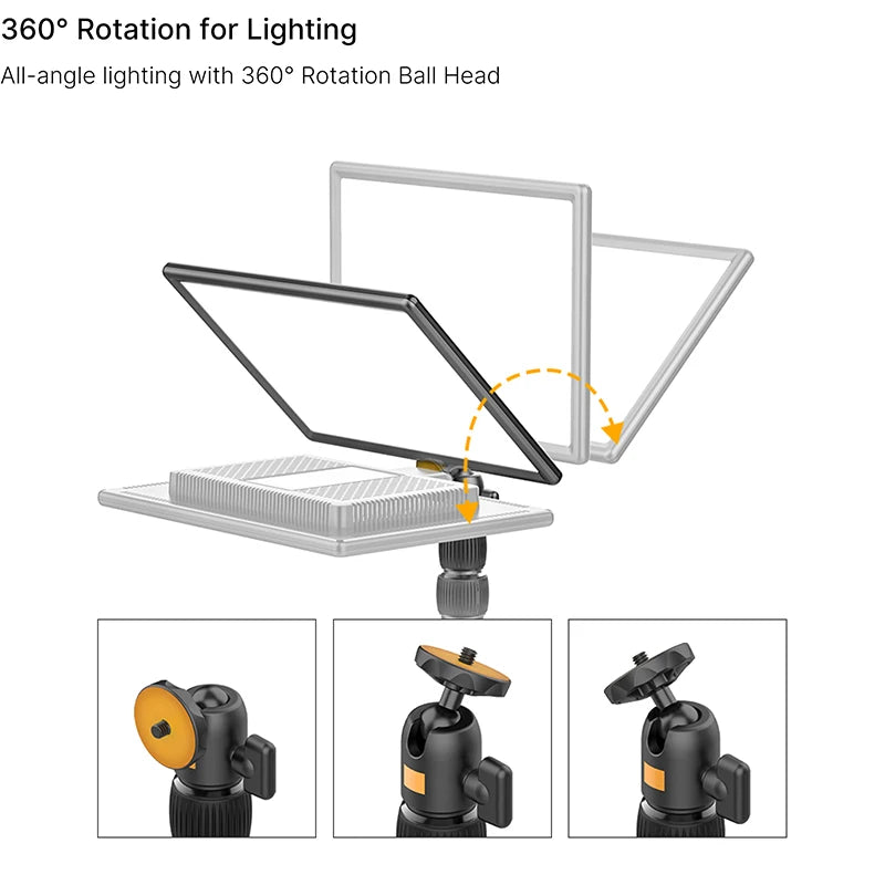 VIJIM LS01 Extend C Tripod Clamp 90cm Desk Light