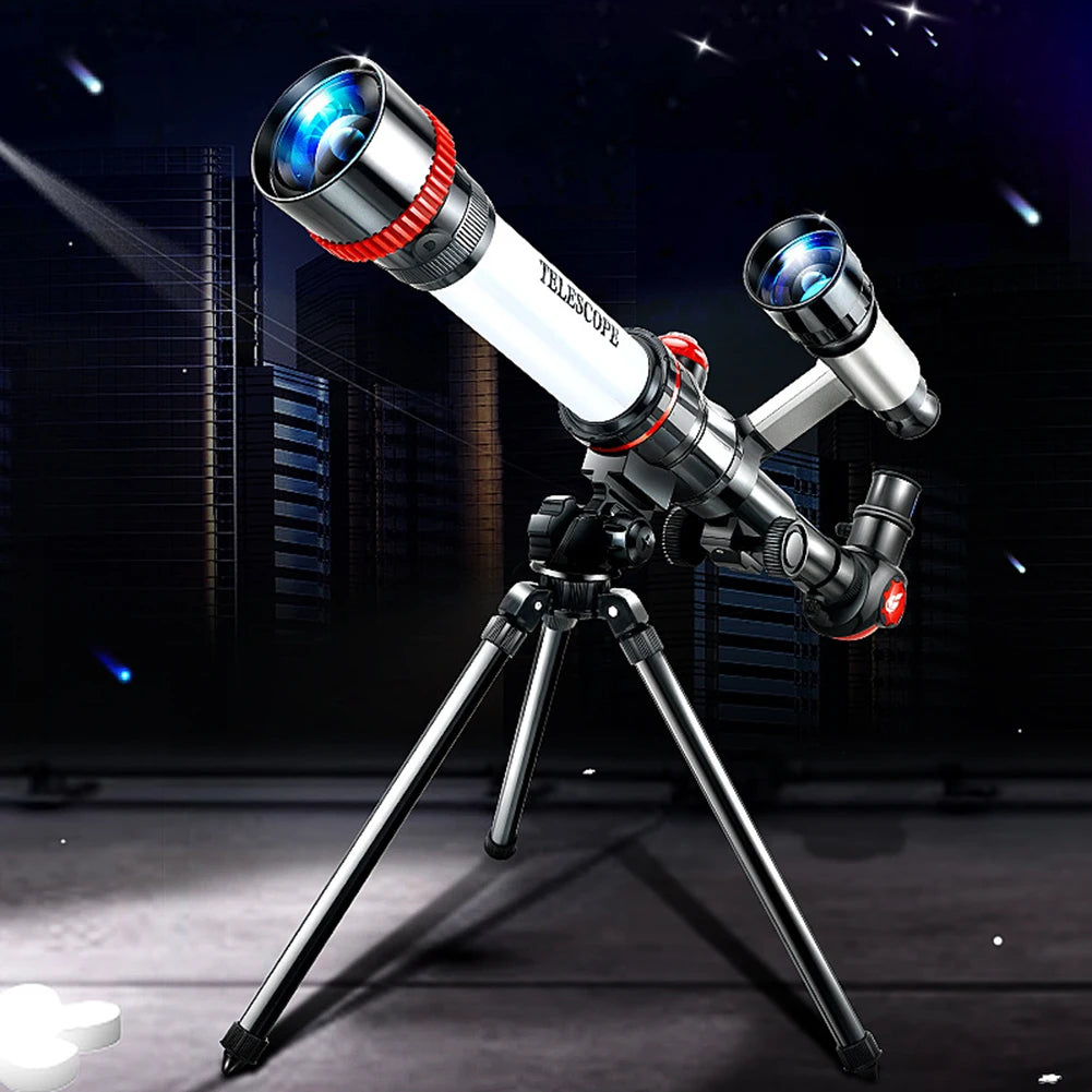 HD Professional Astronomical Telescope Dual-Use Science Experiment Monocular Stargazing Binoculars Teaching Aids for Students