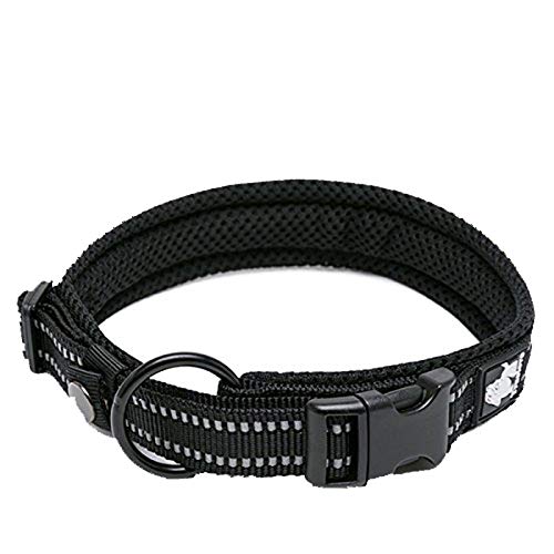 Truelove Pet Dog Collar Nylon Adjustable Webbing Padded Soft Reflective Durable Heavy Duty Training Custom Luxury Cat TLC5011