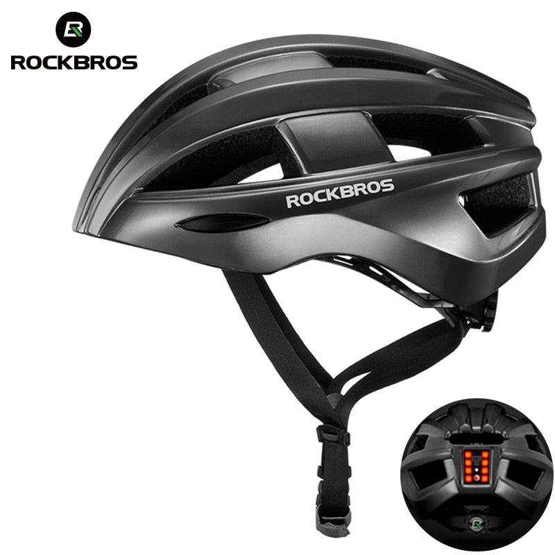 ROCKBROS Light Cycling Helmet Bike Ultralight Helmet Electric Bicycle Helmet Mountain Road Bicycle MTB Helmet Bike Helmet Light