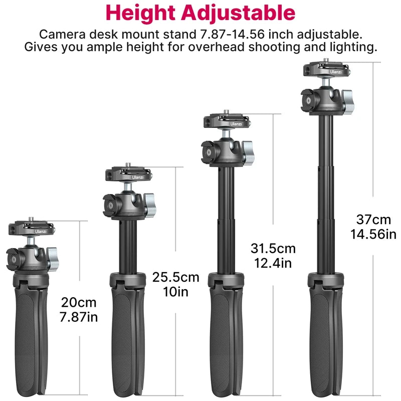 Ulanzi FALCAM F38 Arca Swiss Metal Tripod Quick Release