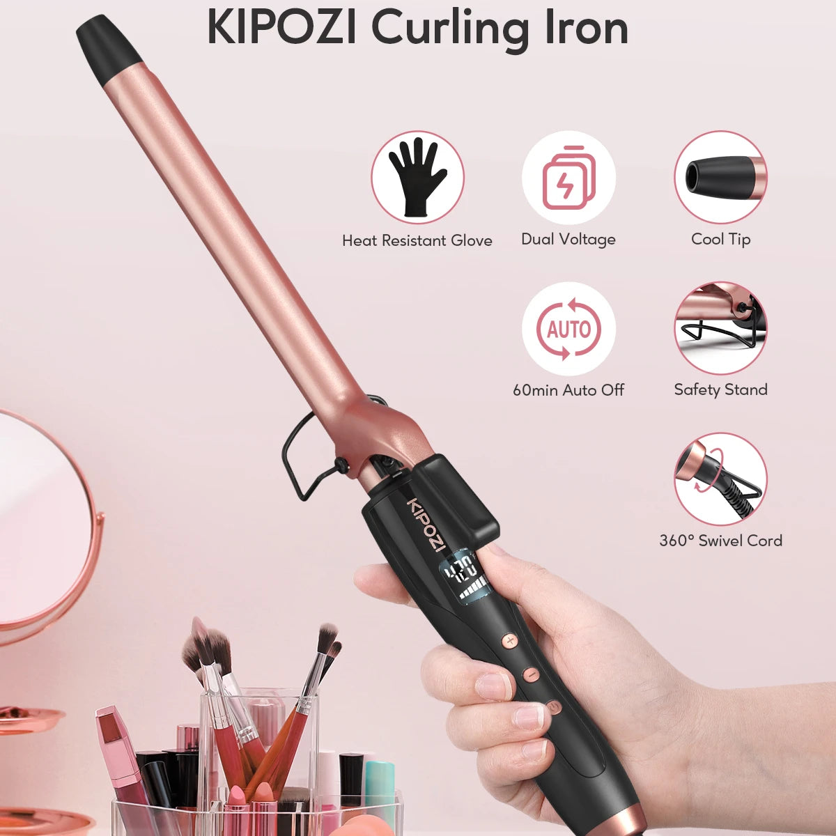 Professional multifunctional Curling Iron Instant Heating