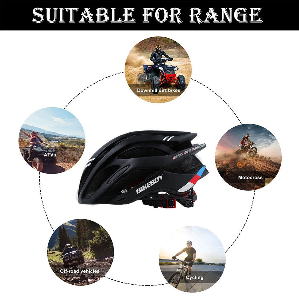 Cycling Helmet Ultralight MTB Bicycle Helmet For Men Women Mountain Bike Sport Special Safety Hat Cap Bicycle Helmets