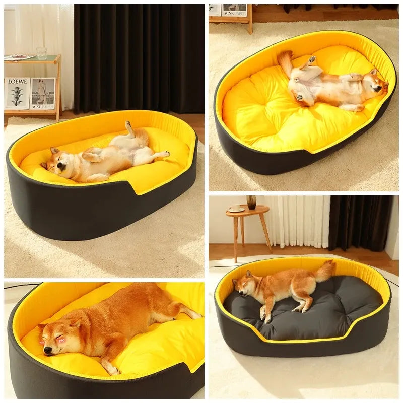 Pet Dog Bed Four Seasons Universal Big Size Extra Large Dogs House Sofa Kennel Soft Pet Dog Cat Warm Bed S-XXL Pet Accessories