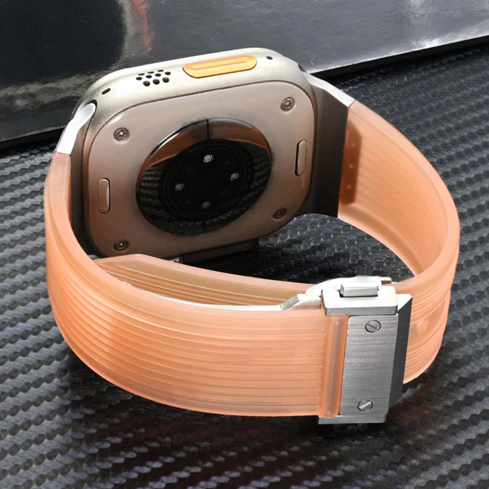 Transparent Rubber Band For Apple Watch Ultra