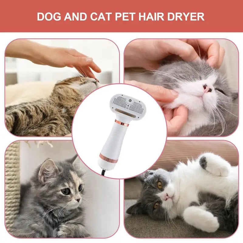 Pet Hair Dryer 3-in-1 Intelligent Handheld Electric Blower