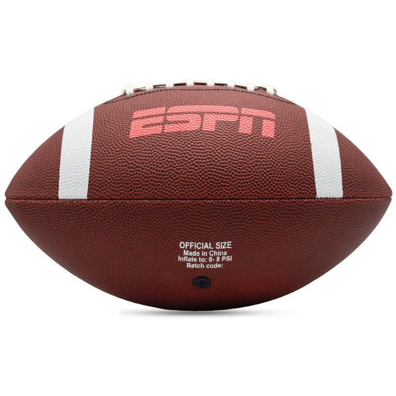 American football  soccer rugby association football footy ball Standard size 9 Sports football for men women children