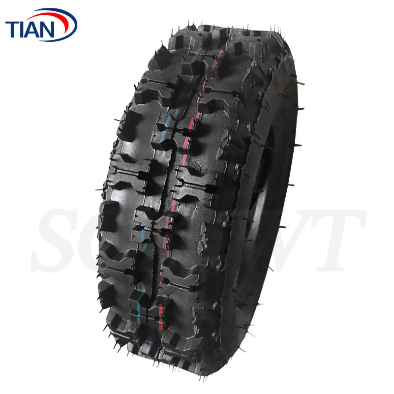 Tire 4.10-6 Tire Inner Tube Outer Tyre Suitable for 47cc 49cc Small ATV Go Kart Mini Quad Bike Snowmobile Wheel Parts