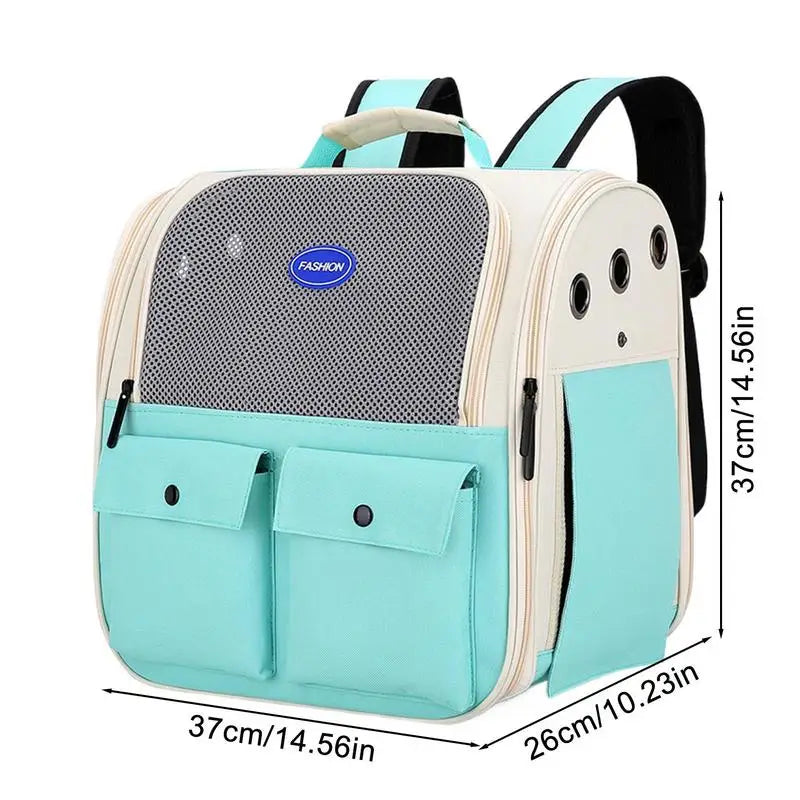 Carrier Backpack Animal Breathable Mesh Pet Travel