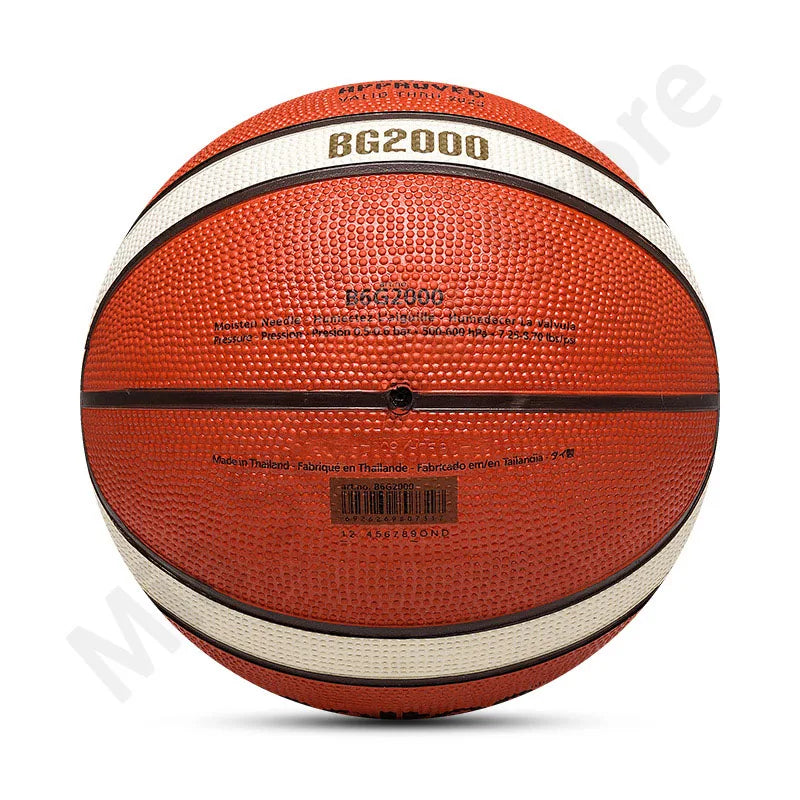 Original Molten Size 5 6 7 Basketballs BG2000 Youth Woman Training Balls High Quality Women Standard Basketball Free Gifts