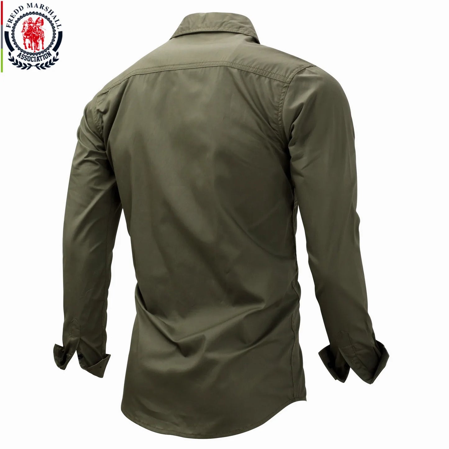 Fashion Military Shirt Army Green