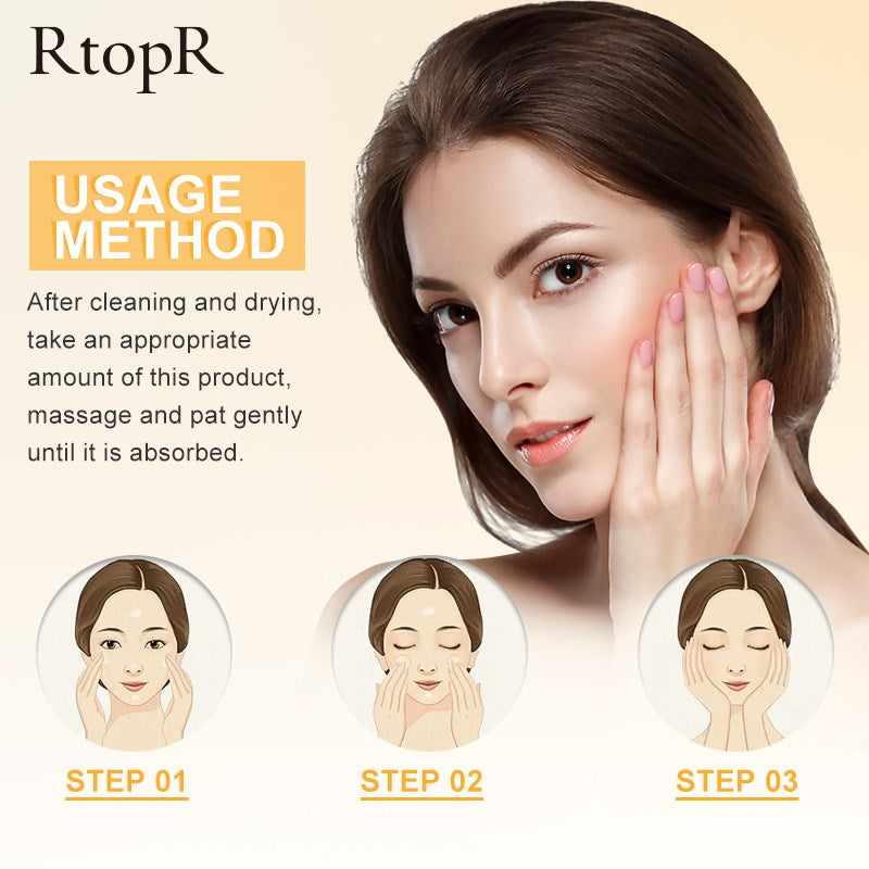 RtopR VITAMIN C Whitening Serum Repair Face Skin Brighten Skin Colour Wrinkle Remover Moisturizing Essence Lift Firm Anti-aging