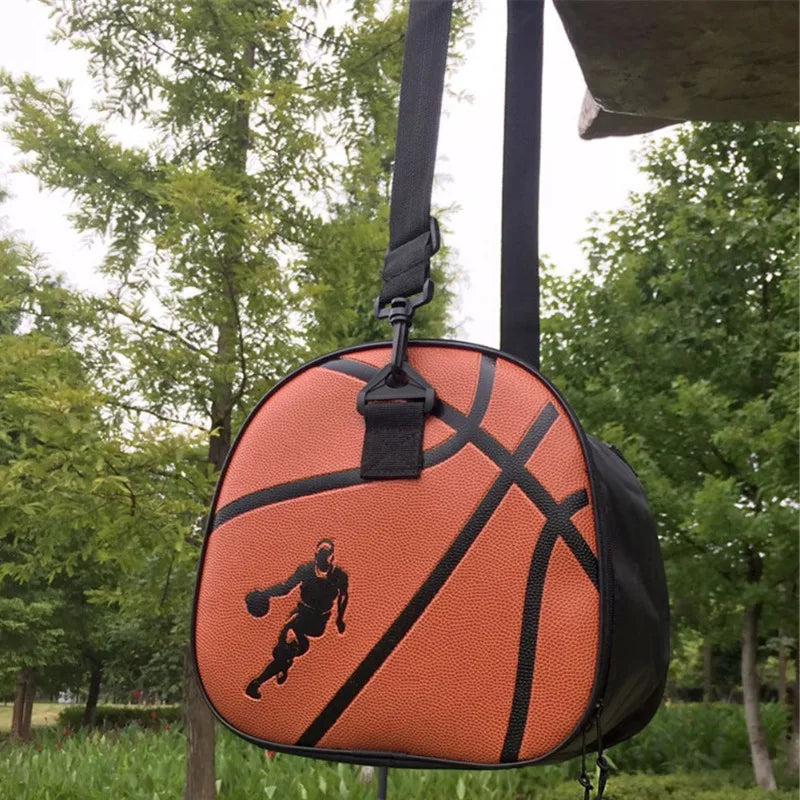 Basketball Bag Outdoor Sports Shoulder Bags Basketball Soccer Ball Training Accessories Adjustable Shoulder Strap Ball Bags