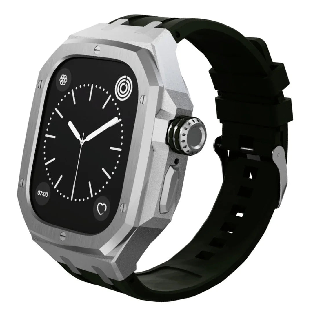 Luxury Stainless Steel Case Mod Kit for Apple Watch